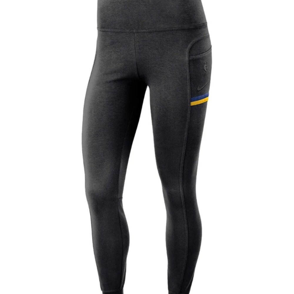 NWT Nike Women's Black Leggings, Golden State Warriors